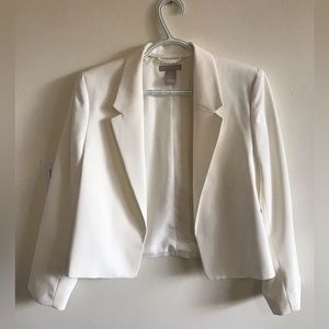 BNWOT - H&M cropped tuxedo blazer never worn